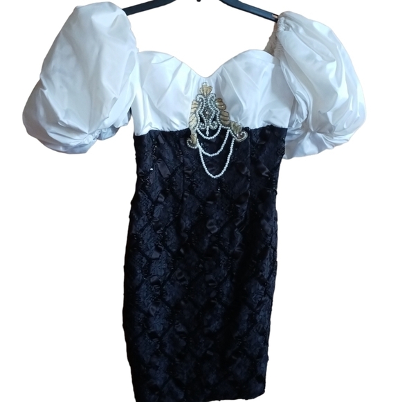 VINTAGE Dave & Johnny by Joseph Lara Evening/Prom Dress - Picture 8 of 11